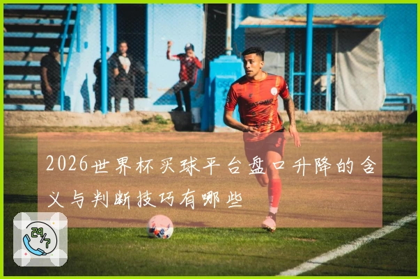 2026世界杯买球平台盘口升降的含义与判断技巧有哪些