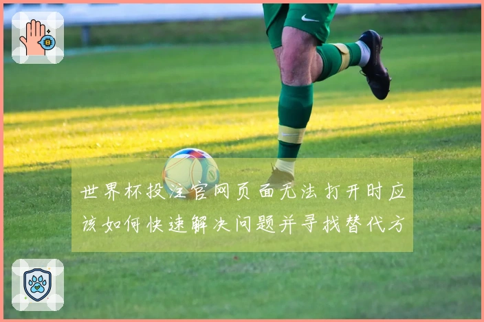 世界杯投注官网页面无法打开时应该如何快速解决问题并寻找替代方案
